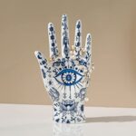Owlcatcok Evil Eye Ring Display Rack?In-Store Jewelry Display Stand,Hand jewelry holder Bracelet and Ring Display Holder Ring display?Jewelry and Room Decorations