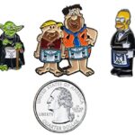 Cartoon Masonic Tie Pins (3 Cartoon Brothers)