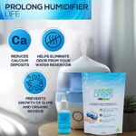 Humidifier Drops – Natural Food Grade Concentrate, Formula Prevents Slimy Buildup on Surfaces, Reduces Scaling – Cleans & Deodorizes Water Inside All Humidifier Models, 100+ Day Supply, Made in USA, Multicolor