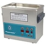 Ultrasonic Table Top Part Cleaning System – Digital Timer/Heat/Power Control.75 Gal, 45 kHz, 115V