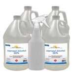 Isopropyl Alcohol Grade 99% Anhydrous – 4 Gallon – Empty Bottle Sprayer Included