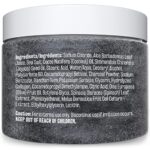 Charcoal Exfoliating Body Scrub Polish with Collagen & Stem Cell Gentle Body Exfoliator Face Scrub Bump Eraser Booty Scrub Best Shower Scrub Skin Exfoliant Moisturize Skin Exfoliate Absorbs Nutrients by M3 Naturals