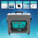 SupRUCCI Ultrasonic Cleaner, New 3L(0.8gal) Stainless ultrasonic Cleaner with Heater and Timer, Professional for Cleaning Eyeglass Main Board Electronic Parts Carb, etc.