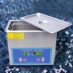 340HTD Ultrasonic Cleaning Machine Mechanical Timer Heating Cleaner 4.5L 0~99min(US)