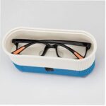 Froiny Ultrasonic Jewelry Cleaner Denture Eye Glasses Coins Silver Cleaning Machine Blue
