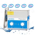 NOVMOS Ultrasonic Cleaner with Heater and Timer, 3L Professional Mechanical Ultrasonic Cleaning Machine with Knob for Cleaning Screws,Parts,Carburetor,Glasses,Circuit Board?0.79gal,110v?
