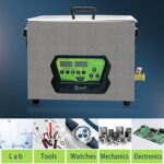 ONEZILI Ultrasonic Cleaner Professional, New Design 15L Ultrasonic Small Parts Cleaner with Heater and Timer, for Cleaning Brass Main Board Electronic Parts Carb, etc.