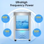 Ultrasonic Cleaner- Rengue 6L Professional Ultrasonic Cleaner Machine 40kHz with Digital Timer and Heater, Ultrasonic Parts Cleaner Fit for Professional Tools,Metal Parts,Jewelry,Eyeglasses