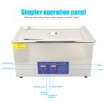 Ultrasonic Cleaner 22L PS?80A Digital Ultra Sonic Tank Bath Cleaning Heater Timer for Coins Small Metal Parts Record Circuit Board Daily Necessaries Tattoo Equipment (US Plug 110V)
