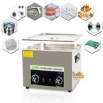 ONEZILI Ultrasonic Cleaner 15L, 360W High Power Sonic Parts Cleaner Machine with Industrail Grade Transducers with Timer and Heater for Cleaning Carburetor Guns Brass Parts Jewelry Watches Dental