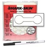 1,000 Pack Shark-skin Jewelry Repair and Identification Tags White 60.701