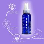 Rad Fresh Natural Retainer Cleaner Spray With Food Grade Hydrogen Peroxide – Dentist Designed Denture, Aligner, Night Guard, Sports, Sleep Appliance & Mouth Guard Cleaner Made in the USA 1oz