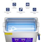 GARVEE 6.5L Ultrasonic Cleaner Offers Professional-Grade Ultrasonic Cleaning, Suitable for Jewelry Watches Eyeglasses Dental Surgical Instruments.