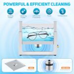 ACONEE 16qt Ultrasonic Cleaner with Timer&Heater, 15L Professional Ultrasonic Cleaner 40kHz, Advanced Ultrasonic Cleaner 110V for Wrench, Screwdriver, Repairing Tools, Industrial Parts