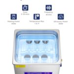 RIEDHOFF Commercial Ultrasonic Cleaner 15L,Professional Ultrasonic Cleaning Machine for Industrial Parts Cleaning Automotive and Mechanical Parts Manufacturing and Maintenance