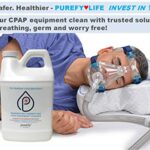 PUREFY CPAP Equipment Cleaner and Pre-wash (68oz). No Rinse. No Residue. Near Odorless. Hypochlorous Technology. Unscented. Eliminate Contaminants and Odor