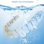 Enhanced Ultrasonic Retainer Cleaner, 2X Efficiency, 45kHz Dentures Cleaner Machine with UV Lights&4 Clean Modes, Retainer Cleaner Case for Aligner, Nightguard, Mouth Guards, Jewelry, Rings, etc