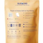 BLUELAND 100% Plastic-Free Dishwasher Detergent Tablets, Starter Set, 60 Count with tin, Lemon Zest, Eco-Friendly Dishwashing Pods, Cuts Grease & Stuck on Food, Rinses Clean for Streak-Free Shine